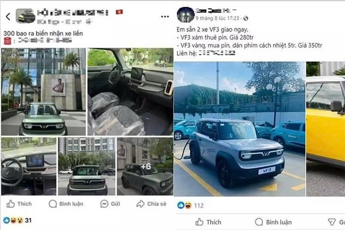 Nhiều chủ xe rao bán VinFast VF 3 kênh giá hàng chục triệu Nhiều chủ xe rao bán VinFast VF 3 kênh giá hàng chục triệu