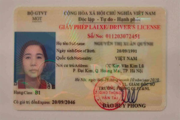 Làm rõ thông tin giấy phép lái xe hạng B1 chỉ được điều khiển mô tô từ 1/1/2025 Làm rõ thông tin giấy phép lái xe hạng B1 chỉ được điều khiển mô tô từ 1/1/2025