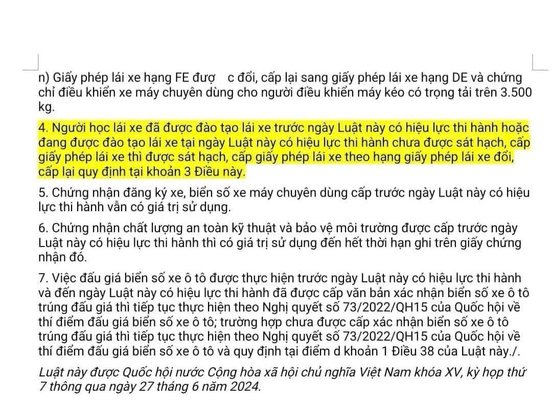 Vì sao có thông tin giấy phép lái xe hạng B1 không được điều khiển ô tô từ 1/1/2025 Vì sao có thông tin giấy phép lái xe hạng B1 không được điều khiển ô tô từ 1/1/2025