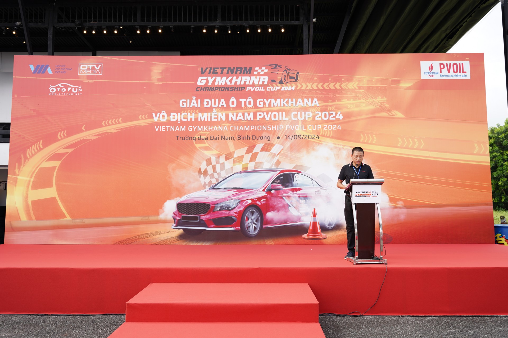 Giải đua Ô tô Gymkhana Vô địch Miền Nam PVOIL Cup 2024 chính thức khai mạc Giải đua Ô tô Gymkhana Vô địch Miền Nam PVOIL Cup 2024 chính thức khai mạc