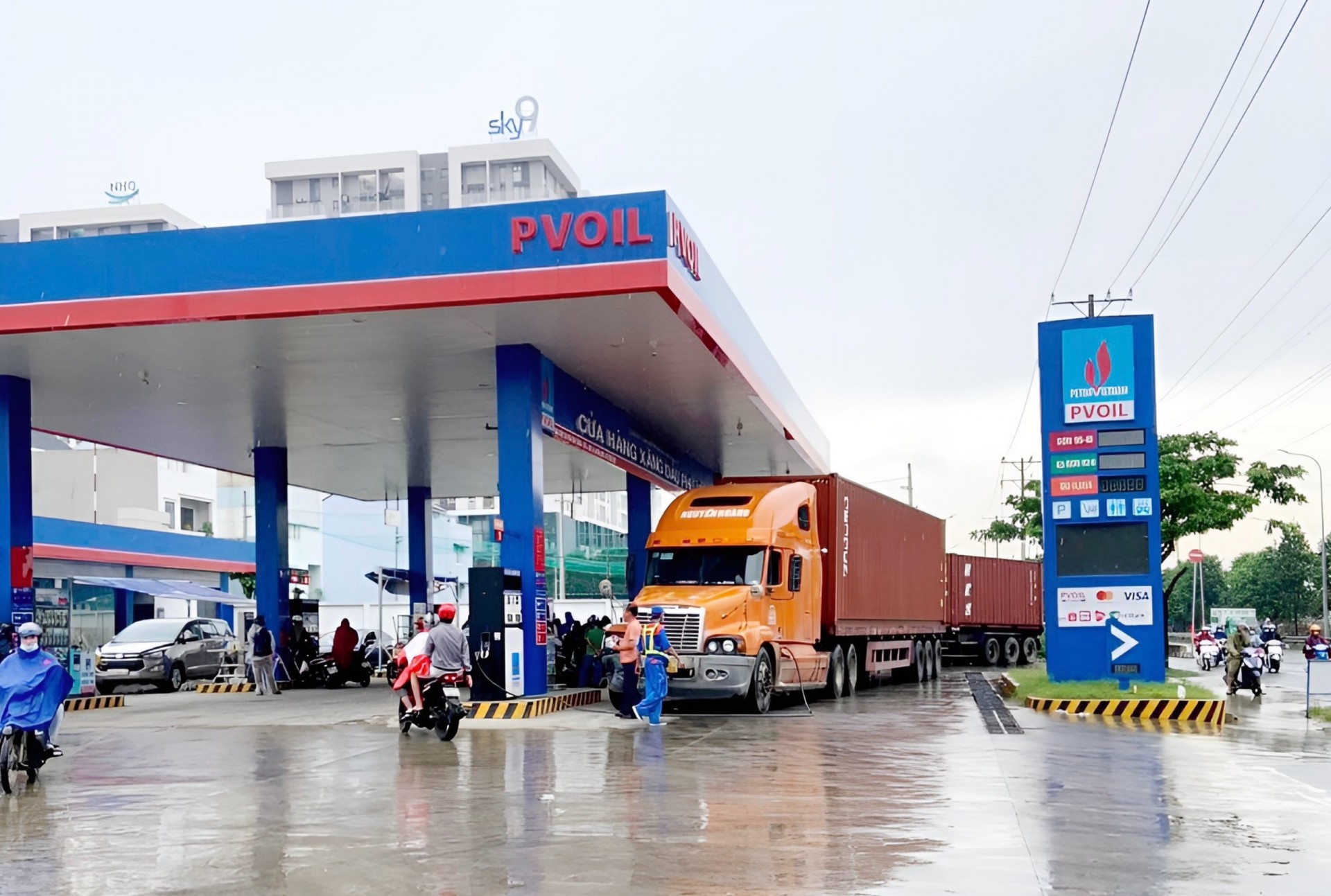 Cây xăng PVOIL Hà Nội cho thanh toán bằng Momo Cây xăng PVOIL Hà Nội cho thanh toán bằng Momo