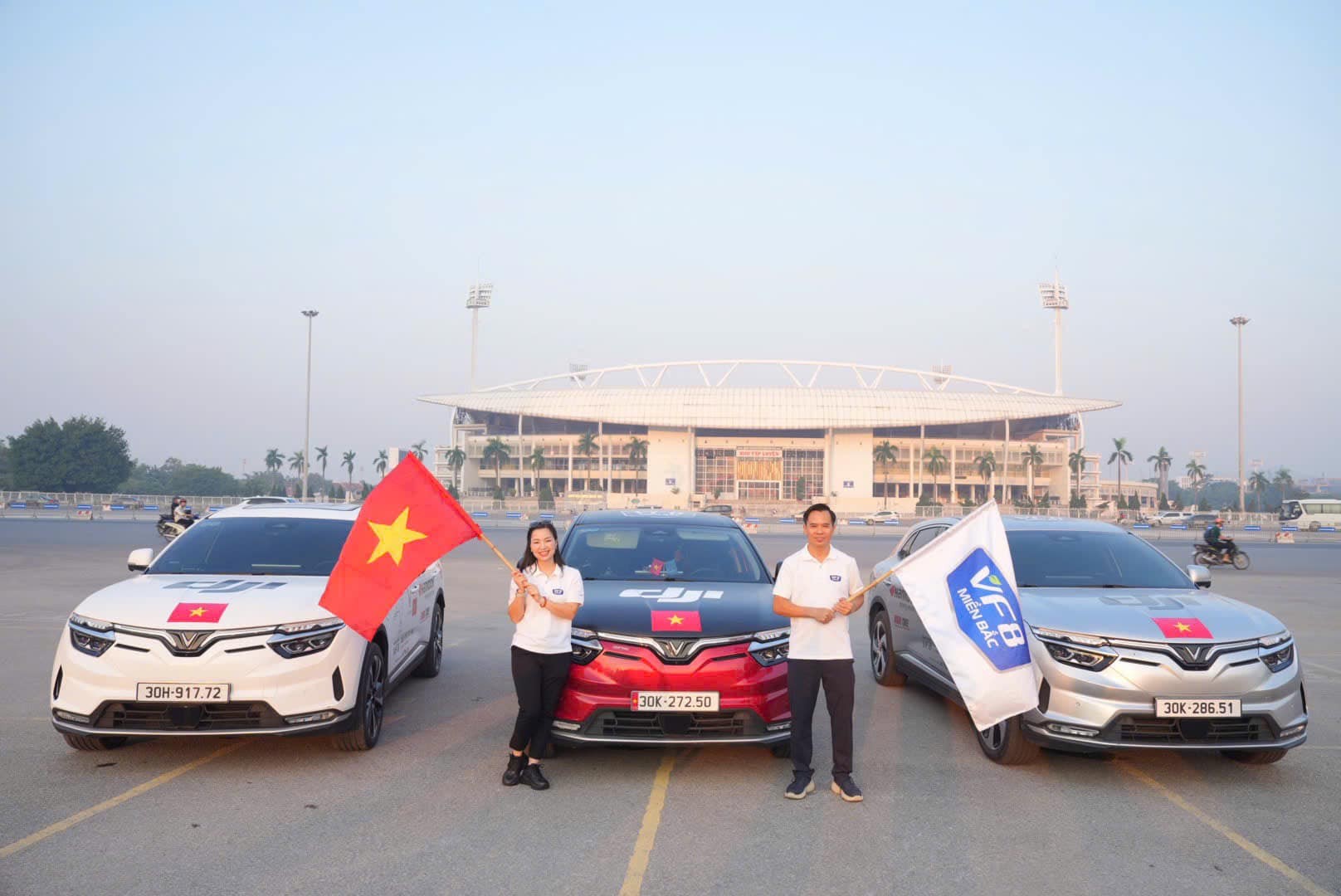 Đoàn xe VinFast VF 8 khởi hành đi Tây Tạng sáng nay Đoàn xe VinFast VF 8 khởi hành đi Tây Tạng sáng nay