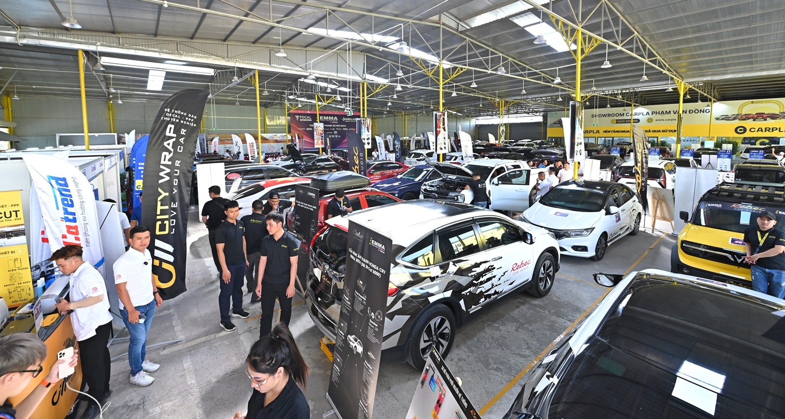 Lộ diện những nhà vô địch giải thi đấu âm thanh xe hơi Emma Hanoi 2024