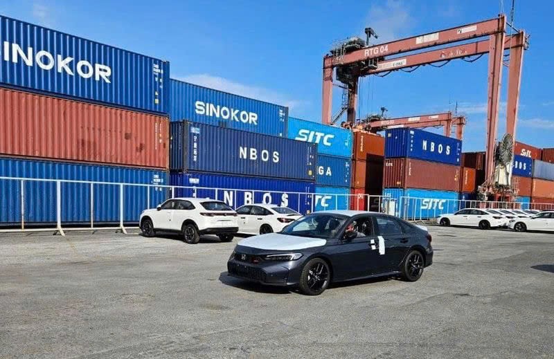 Honda Civic 2025 đã cập cảng Việt Nam Honda Civic 2025 đã cập cảng Việt Nam
