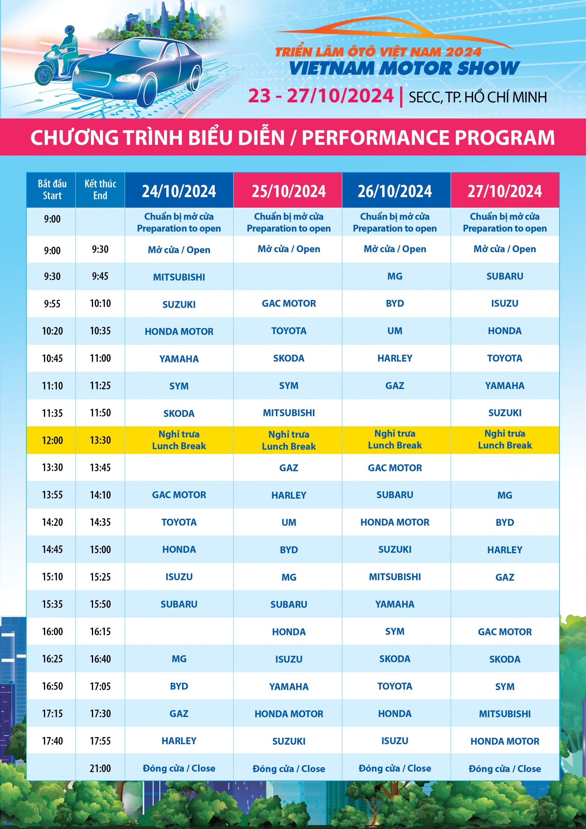 Vietnam Motor Show 2024 sắp diễn ra từ 23-27/10 có gì hấp dẫn? Vietnam Motor Show 2024 sắp diễn ra từ 23-27/10 có gì hấp dẫn?