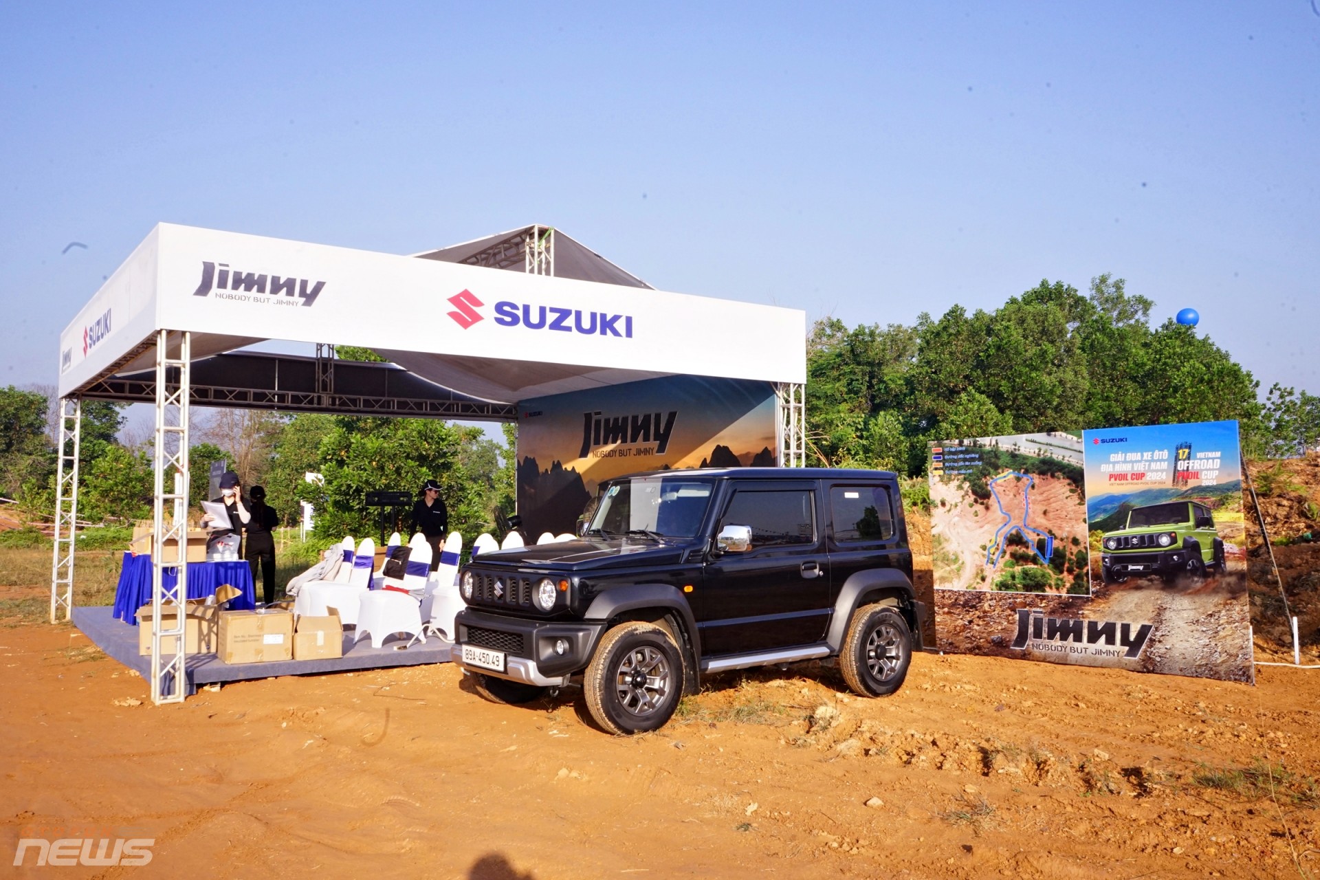 Đến PVOIL VOC 2024 và trải nghiệm cung đường off-road đa dạng cùng Suzuki Jimny Đến PVOIL VOC 2024 và trải nghiệm cung đường off-road đa dạng cùng Suzuki Jimny