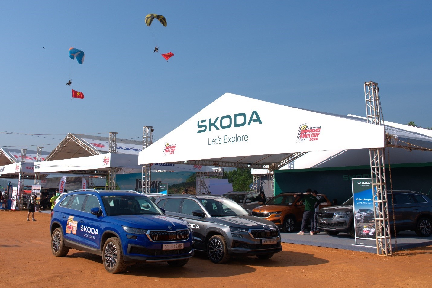 Skoda Kodiaq offroad ấn tượng tại Giải đua Ô tô địa hình Việt Nam PVOIL Cup 2024 Skoda Kodiaq offroad ấn tượng tại Giải đua Ô tô địa hình Việt Nam PVOIL Cup 2024