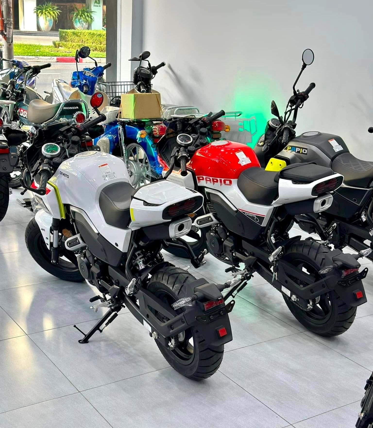 Xe mô tô cỡ nhỏ CFMoto Papio XO1 Racer có mặt tại Việt Nam Xe mô tô cỡ nhỏ CFMoto Papio XO1 Racer có mặt tại Việt Nam