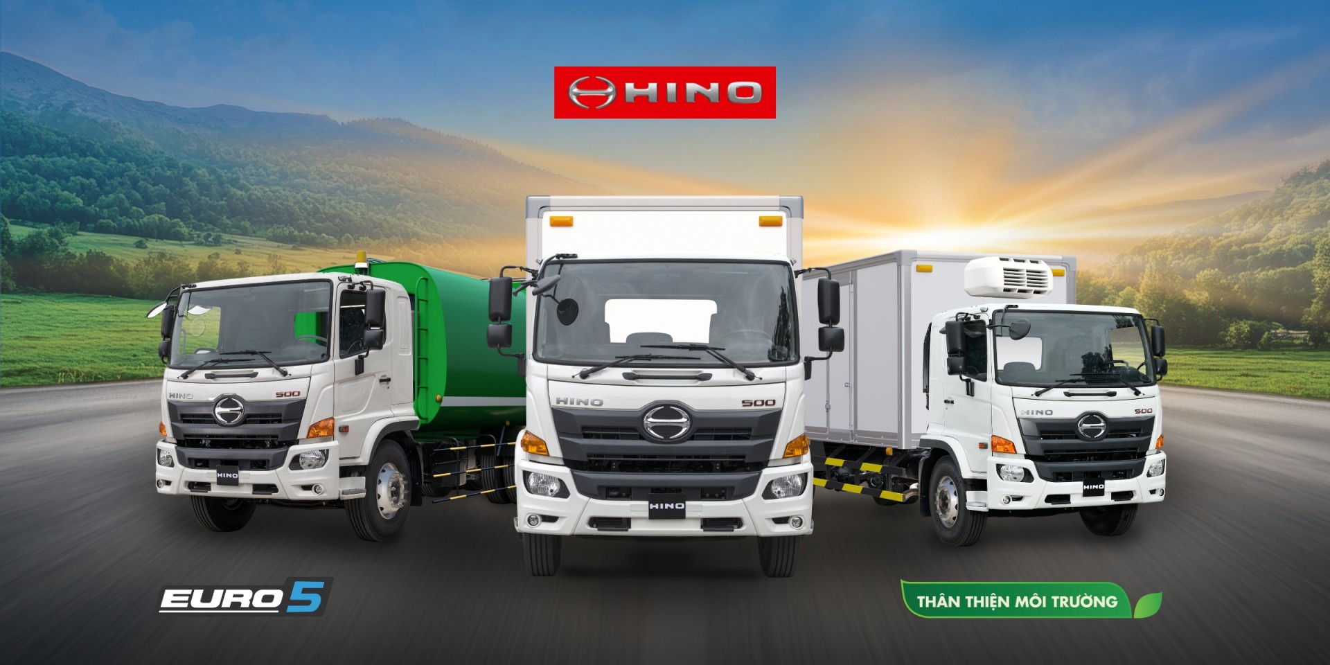 Ra mắt Hino Series 500 Euro5 - Sự lựa chọn hoàn hảo cho vận tải bền vững Ra mắt Hino Series 500 Euro5 - Sự lựa chọn hoàn hảo cho vận tải bền vững