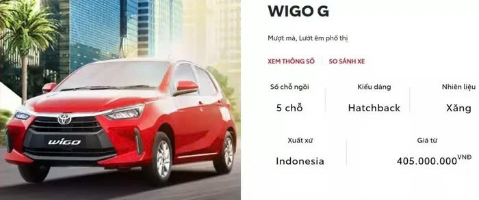 Toyota Wigo gặp khó với chính sách mới của hãng? Toyota Wigo gặp khó với chính sách mới của hãng?