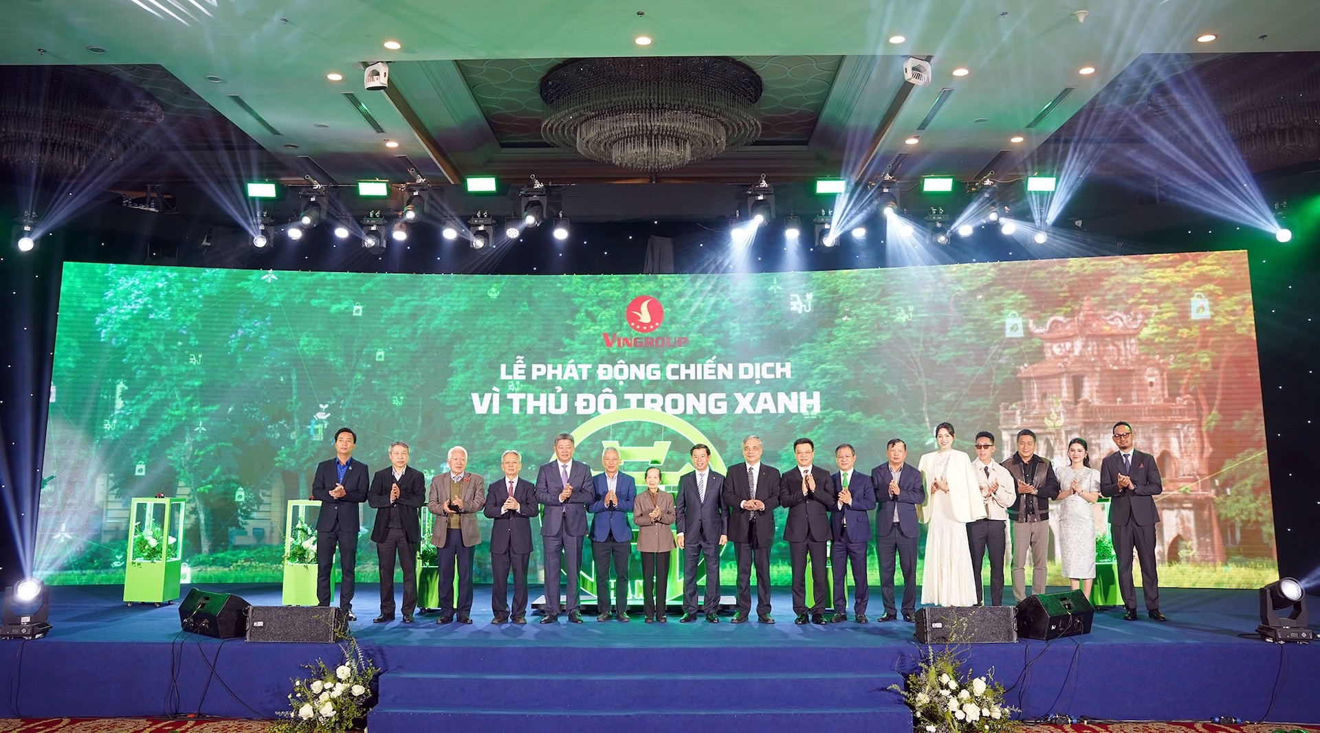 Vingroup phát động chiến dịch ‘Vì Thủ đô trong xanh’ Vingroup phát động chiến dịch ‘Vì Thủ đô trong xanh’