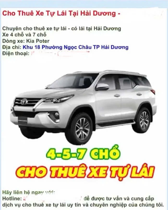 Thuê xe tự lái ngày Tết tăng giá, cọc tới 30 triệu đồng, nhiều quy định mới đi kèm Thuê xe tự lái ngày Tết tăng giá, cọc tới 30 triệu đồng, nhiều quy định mới đi kèm