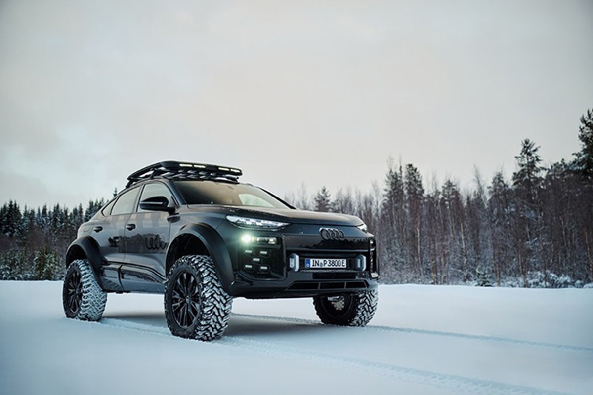Hé lộ ô tô điện địa hình: 'Quái thú' Audi Q6 e-tron Offroad Hé lộ ô tô điện địa hình: 'Quái thú' Audi Q6 e-tron Offroad