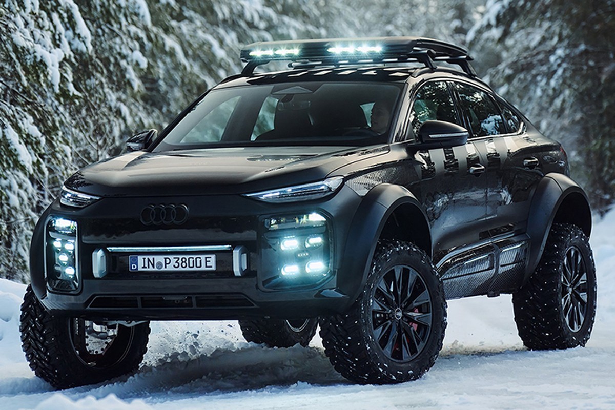 Hé lộ ô tô điện địa hình: 'Quái thú' Audi Q6 e-tron Offroad Hé lộ ô tô điện địa hình: 'Quái thú' Audi Q6 e-tron Offroad