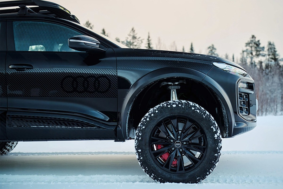 Hé lộ ô tô điện địa hình: 'Quái thú' Audi Q6 e-tron Offroad Hé lộ ô tô điện địa hình: 'Quái thú' Audi Q6 e-tron Offroad