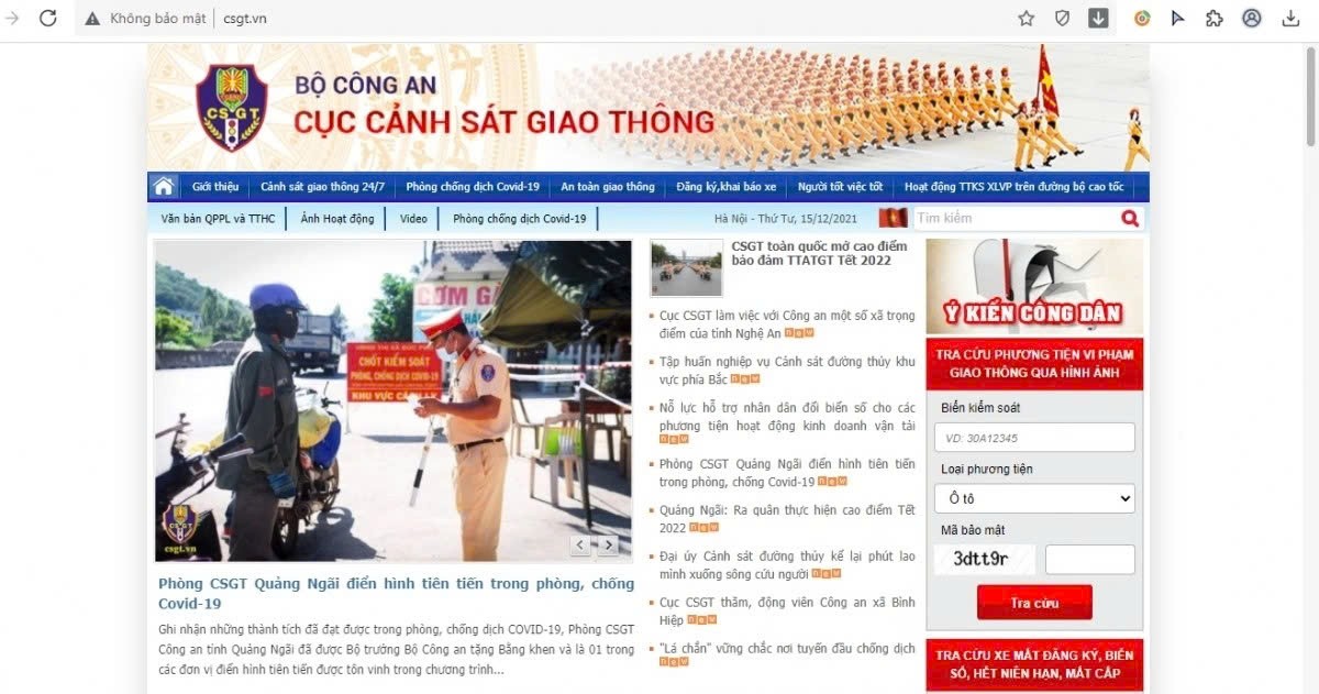 Các điểm lắp đặt camera phạt nguội tại Hà Nội Các điểm lắp đặt camera phạt nguội tại Hà Nội