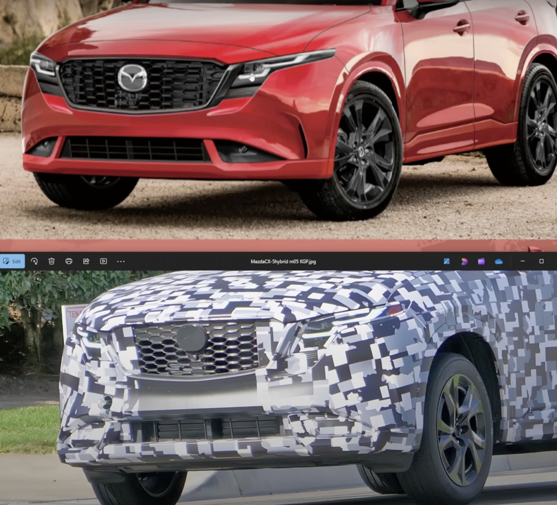 Tờ báo Nhật tung bộ ảnh Mazda CX-5 mới đầy cuốn hút Tờ báo Nhật tung bộ ảnh Mazda CX-5 mới đầy cuốn hút