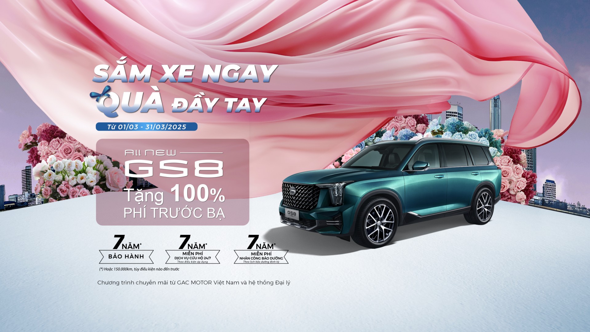 GAC tưng bừng ưu đãi với các chương trình khuyến mại trong tháng 3/2025 GAC tưng bừng ưu đãi với các chương trình khuyến mại trong tháng 3/2025
