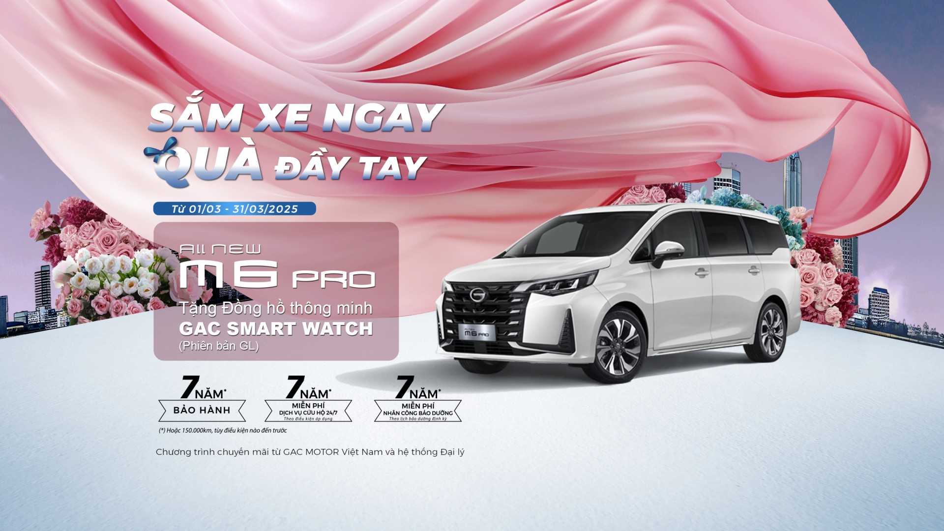 GAC tưng bừng ưu đãi với các chương trình khuyến mại trong tháng 3/2025 GAC tưng bừng ưu đãi với các chương trình khuyến mại trong tháng 3/2025