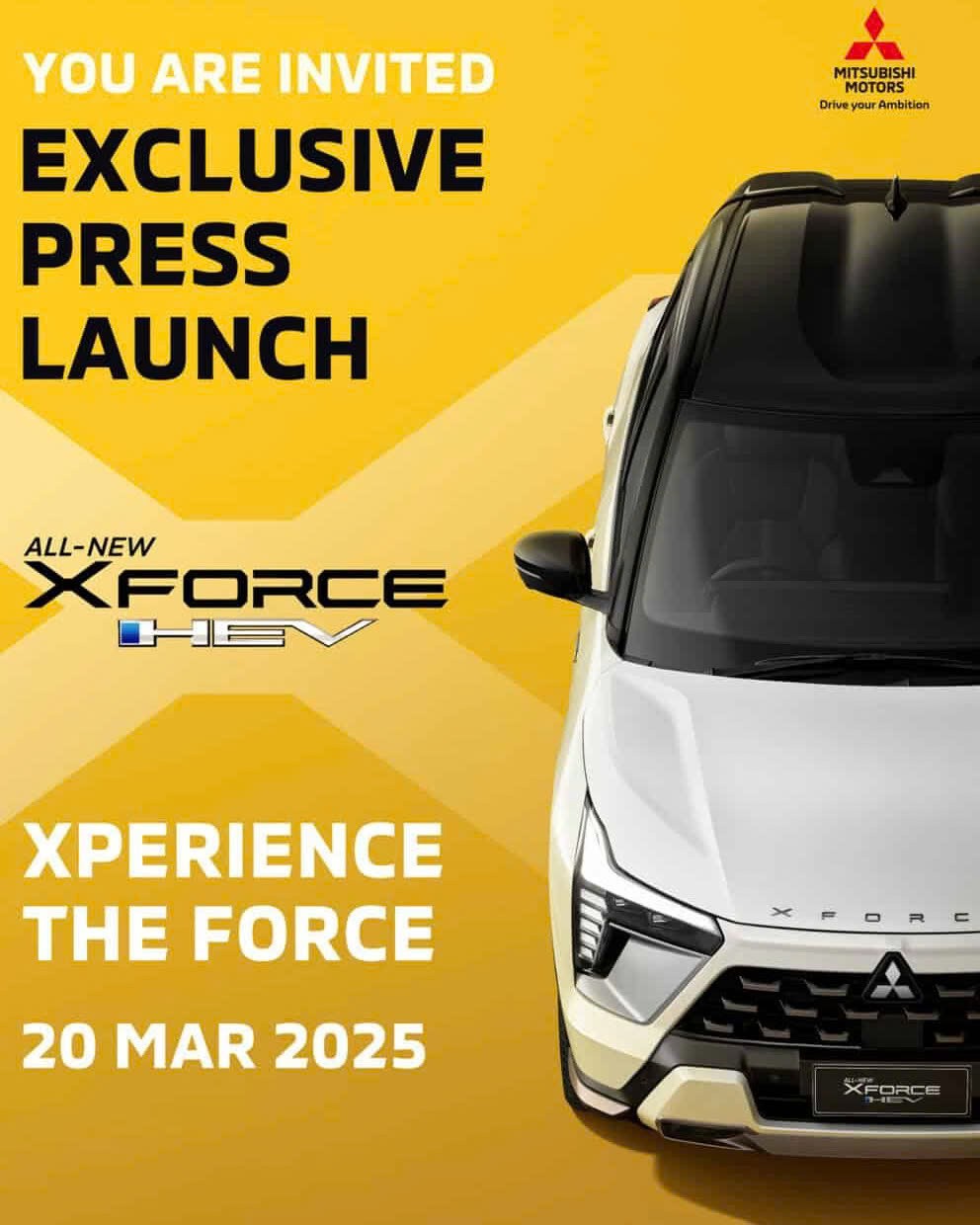 Mitsubishi Xforce hybrid chốt lịch ra mắt toàn cầu Mitsubishi Xforce hybrid chốt lịch ra mắt toàn cầu