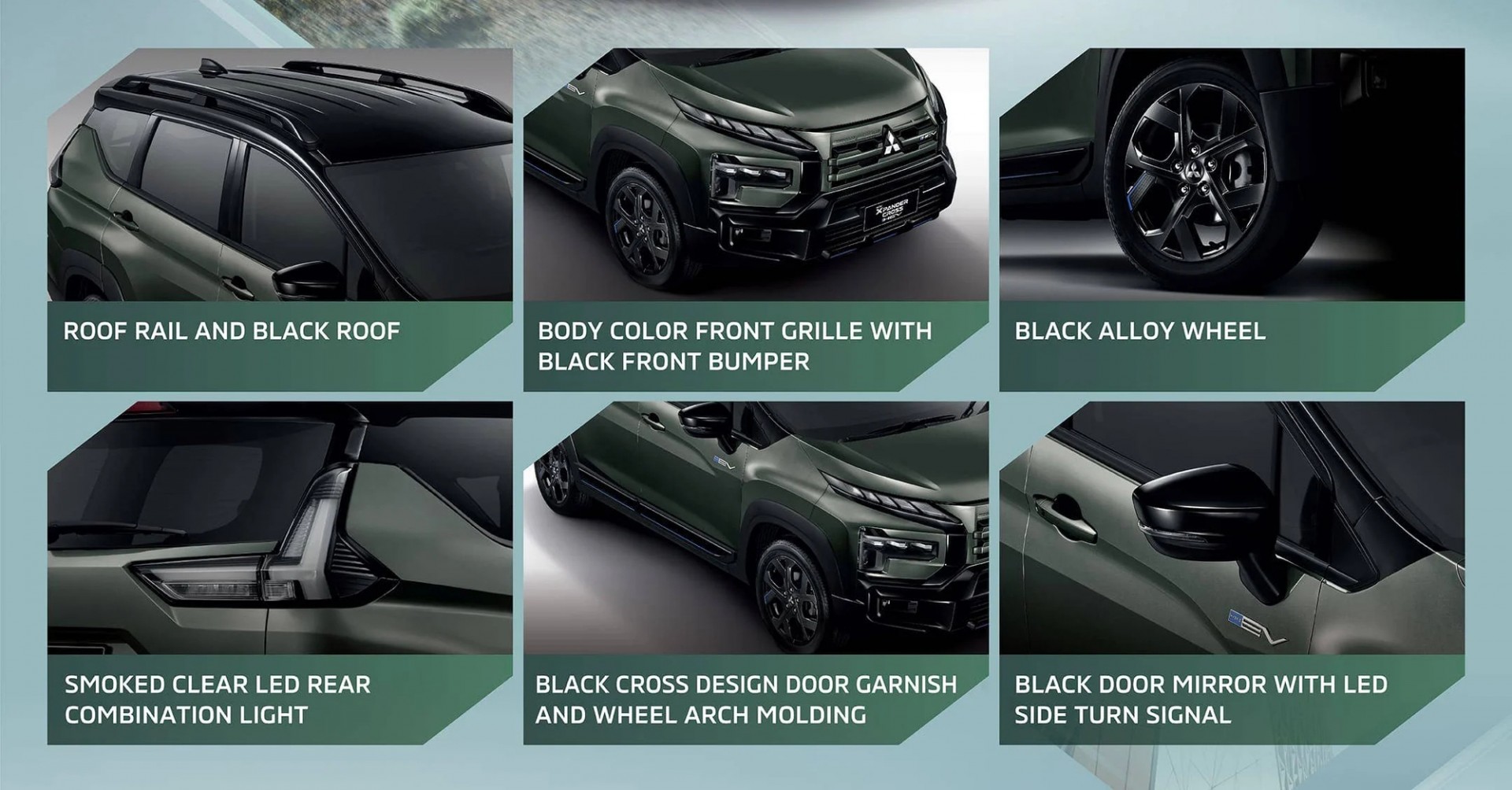 Cận cảnh bộ trang bị thể thao dành cho Mitsubishi Xpander HEV Cận cảnh bộ trang bị thể thao dành cho Mitsubishi Xpander HEV