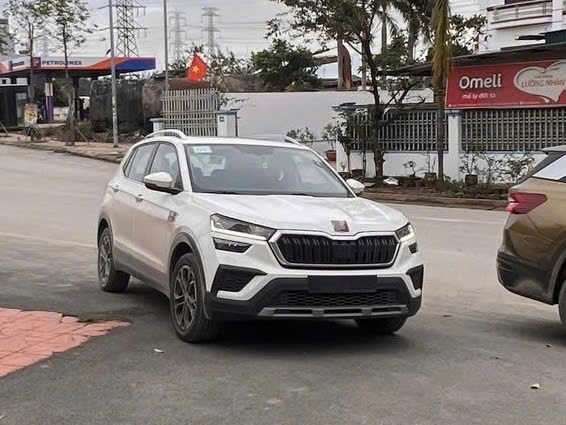 Skoda Kushaq lần đầu lộ diện trên đường Việt Nam Skoda Kushaq lần đầu lộ diện trên đường Việt Nam