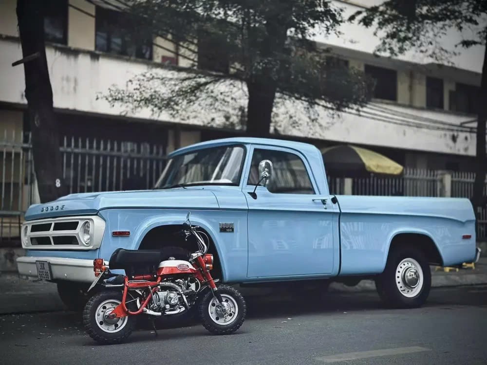 Ngắm bán tải Dodge D100 hàng độc tại Việt Nam Ngắm bán tải Dodge D100 hàng độc tại Việt Nam