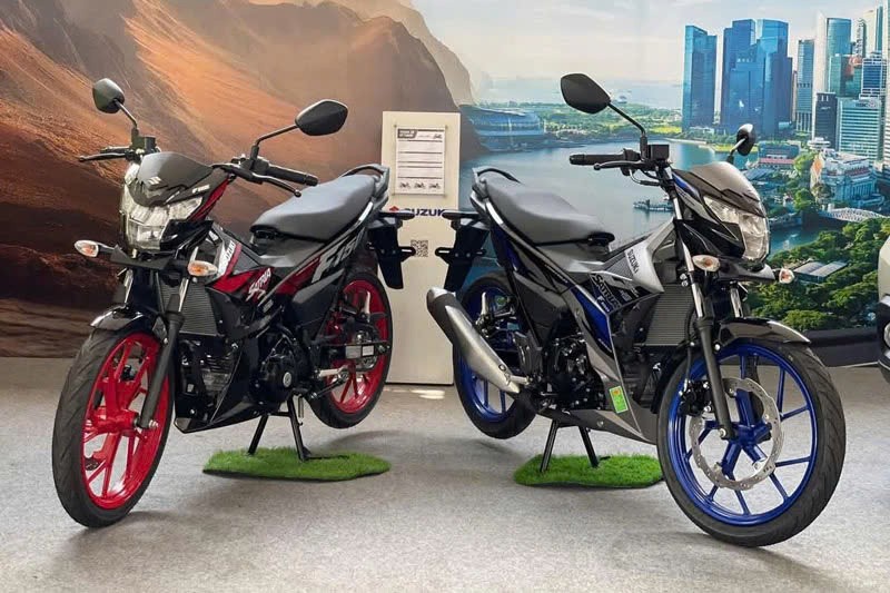 Suzuki Satria F150 2025 ra mắt, chỉ thêm màu sơn, không thay đổi gì Suzuki Satria F150 2025 ra mắt, chỉ thêm màu sơn, không thay đổi gì