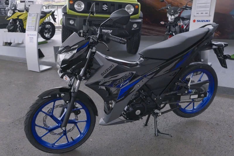 Suzuki Satria F150 2025 ra mắt, chỉ thêm màu sơn, không thay đổi gì Suzuki Satria F150 2025 ra mắt, chỉ thêm màu sơn, không thay đổi gì