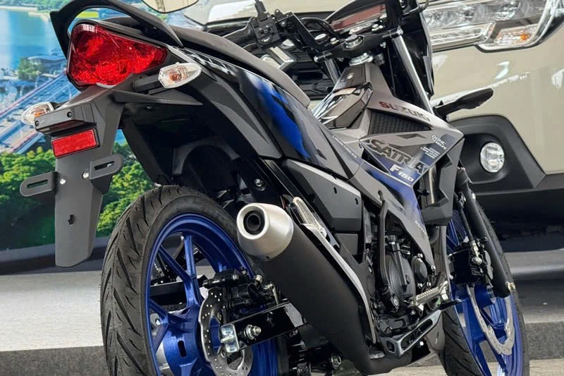 Suzuki Satria F150 2025 ra mắt, chỉ thêm màu sơn, không thay đổi gì Suzuki Satria F150 2025 ra mắt, chỉ thêm màu sơn, không thay đổi gì
