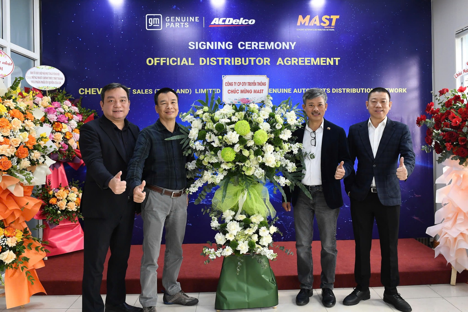 Hệ thống phụ tùng ô tô chính hãng MAST chính thức phân phối phụ tùng xe GM tại Việt Nam Hệ thống phụ tùng ô tô chính hãng MAST chính thức phân phối phụ tùng xe GM tại Việt Nam
