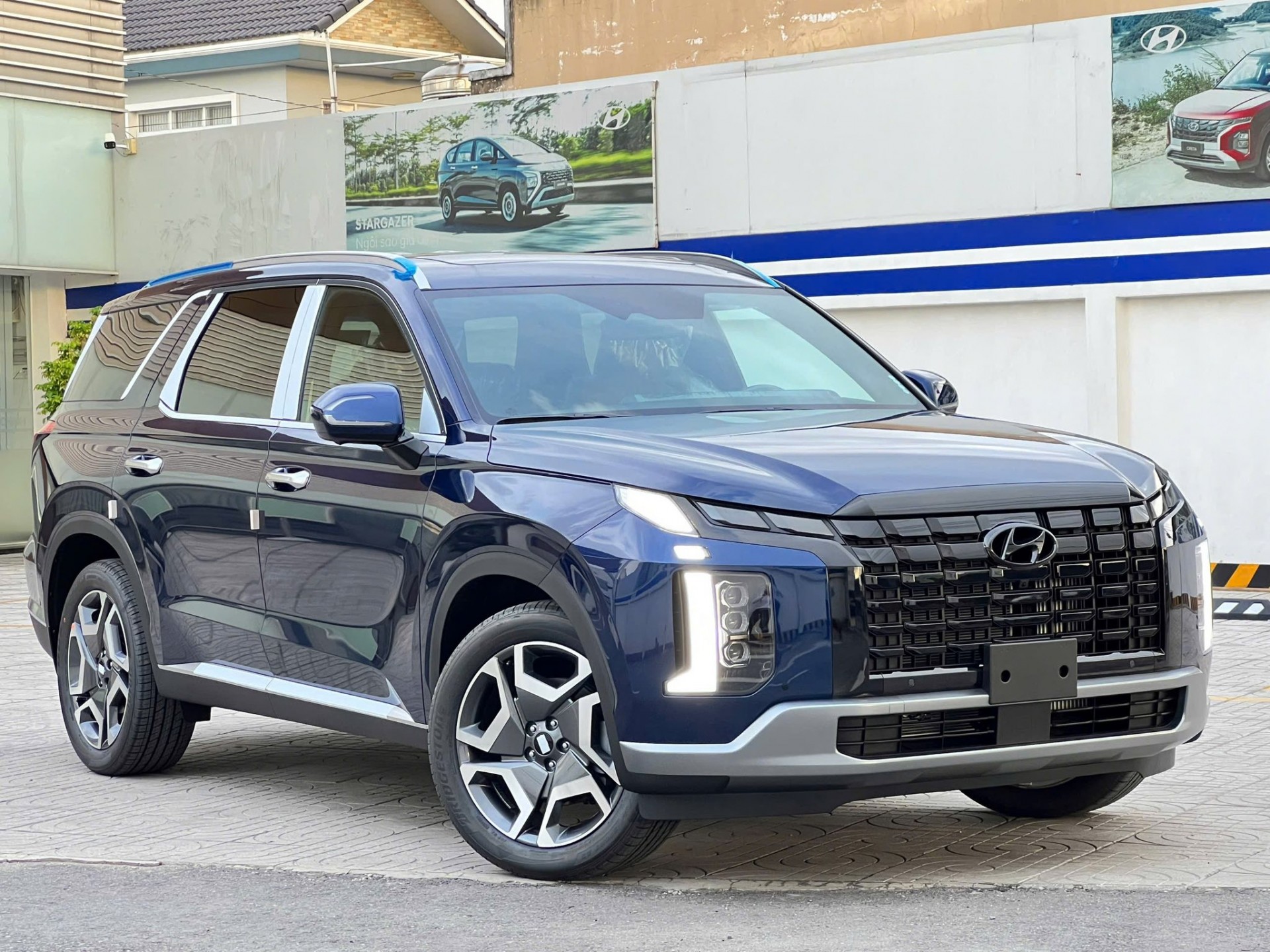 Hyundai Palisade giảm giá tương đương 50% lệ phí trước bạ Hyundai Palisade giảm giá tương đương 50% lệ phí trước bạ