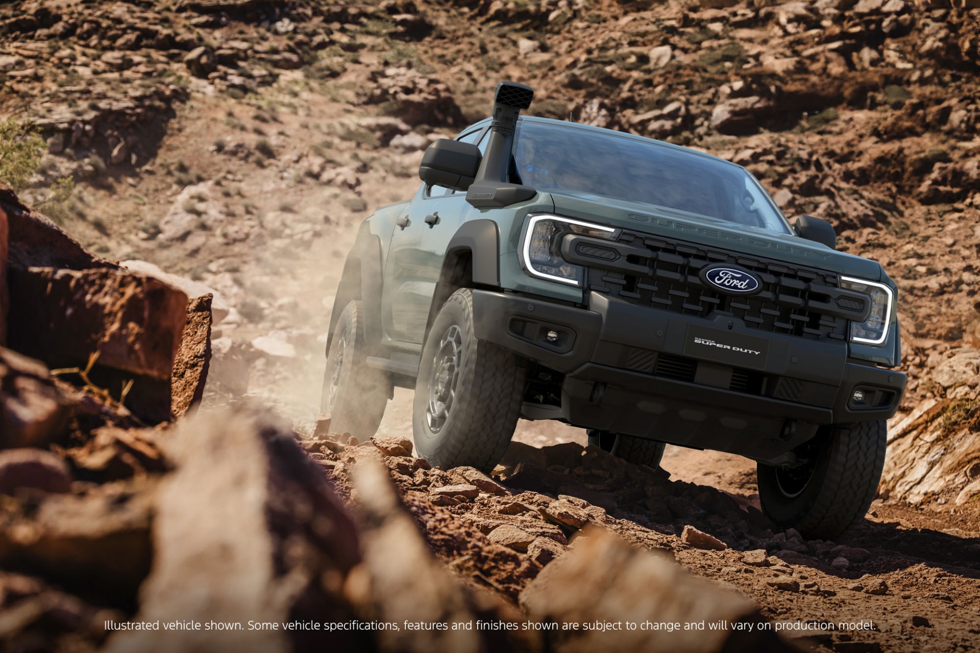 Ford Ranger Super Duty 2026, phiên bản thu nhỏ của F-150 Ford Ranger Super Duty 2026, phiên bản thu nhỏ của F-150
