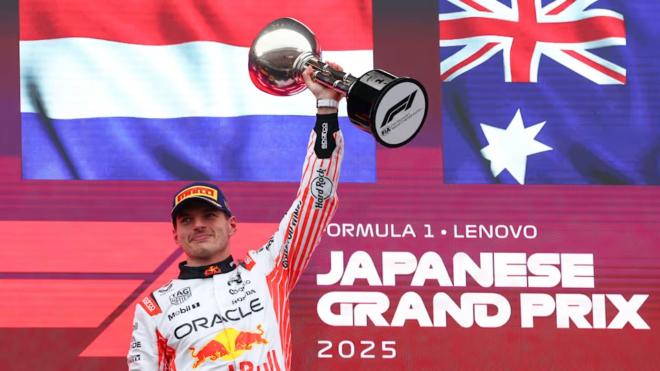 Max Verstappen vô địch Japanese GP 2025: Hành trình bất bại tiếp diễn tại Suzuka Max Verstappen vô địch Japanese GP 2025: Hành trình bất bại tiếp diễn tại Suzuka