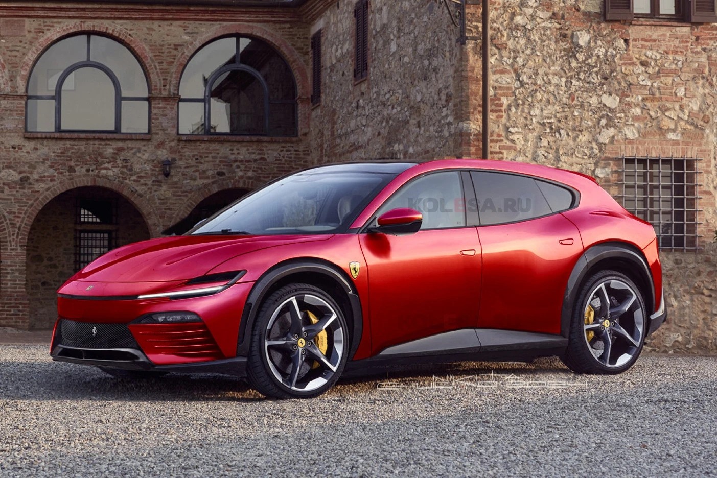 Elettrica siêu ngựa chạy điện đầu tiên của Ferrari Elettrica siêu ngựa chạy điện đầu tiên của Ferrari
