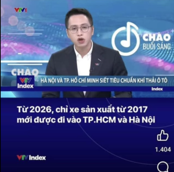 Hiểu đúng về thông tin xe ô tô sản xuất trước năm 2017 không được lưu thông tại Hà Nội và TP HCM Hiểu đúng về thông tin xe ô tô sản xuất trước năm 2017 không được lưu thông tại Hà Nội và TP HCM