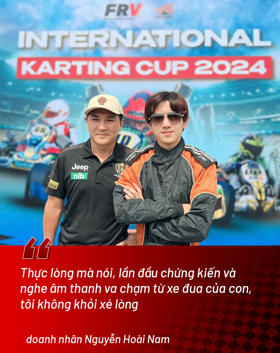 Người đứng sau thành công của tay đua 15 tuổi gây sốt tại giải F4 Đông Nam Á Người đứng sau thành công của tay đua 15 tuổi gây sốt tại giải F4 Đông Nam Á