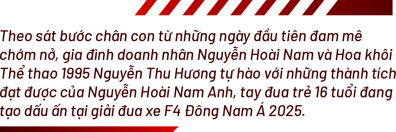 Phía sau thành công của tay đua 16 tuổi gây sốt tại giải F4 Đông Nam Á Phía sau thành công của tay đua 16 tuổi gây sốt tại giải F4 Đông Nam Á