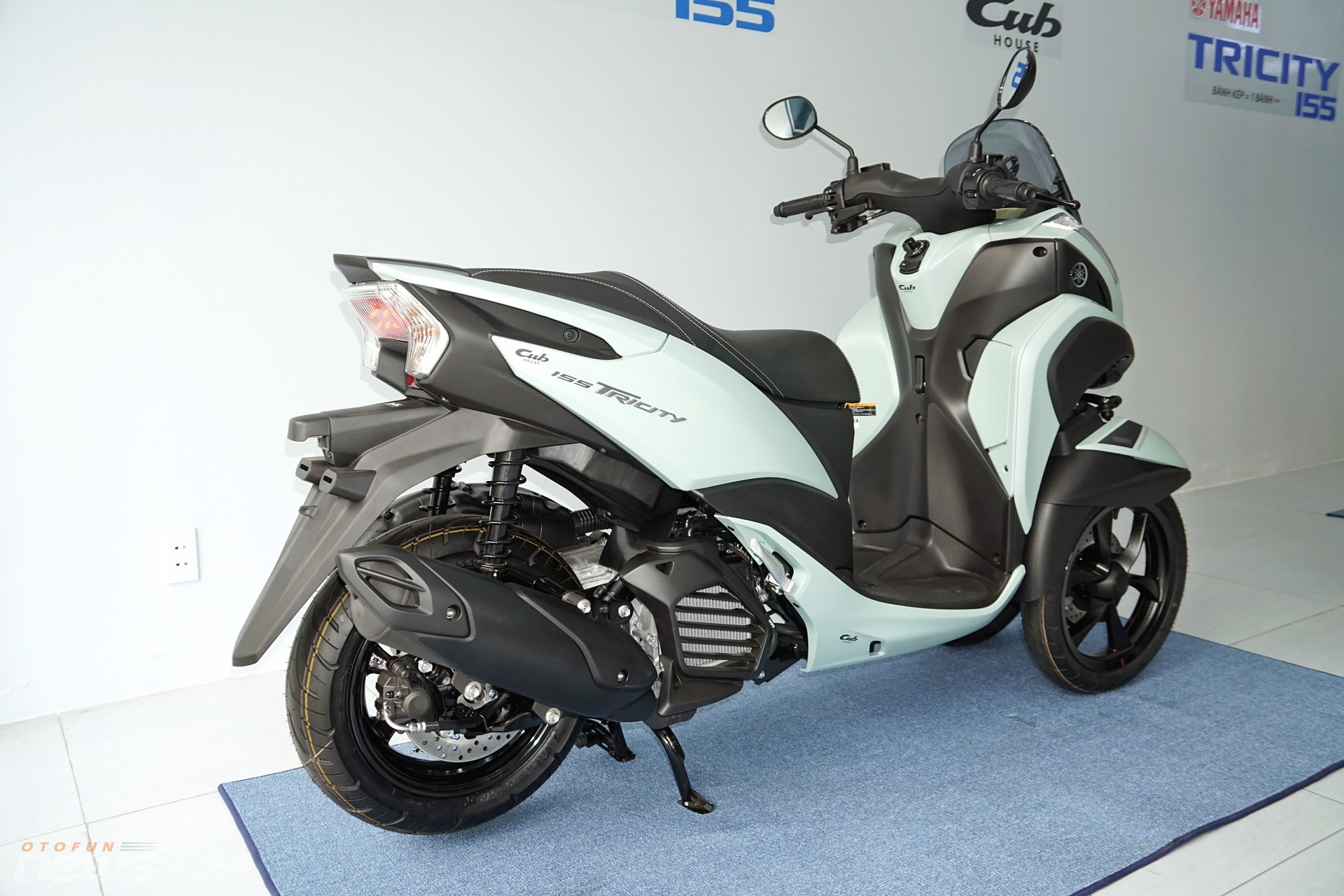 Xe tay ga 'bánh kép' Yamaha Tricity 155 xuất hiện tại Việt Nam Xe tay ga 'bánh kép' Yamaha Tricity 155 xuất hiện tại Việt Nam