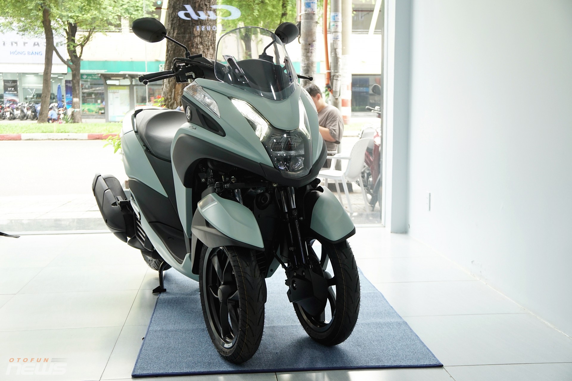 Xe tay ga 'bánh kép' Yamaha Tricity 155 xuất hiện tại Việt Nam Xe tay ga 'bánh kép' Yamaha Tricity 155 xuất hiện tại Việt Nam
