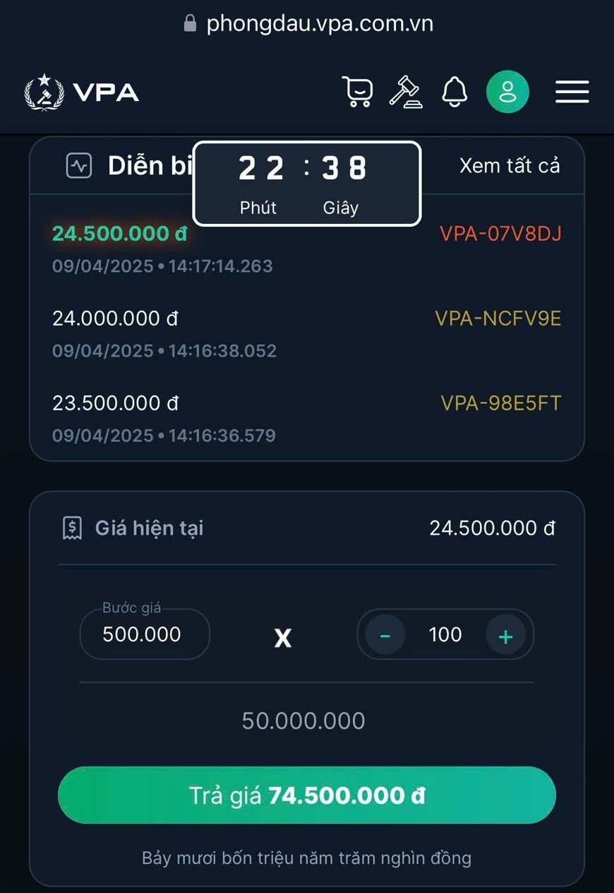 Lịch đấu giá biển số xe ô tô: Người dân cần nắm rõ để không bỏ lỡ cơ hội sở hữu biển số đẹp Trang web đấu giá biển số xe ô tô 2025