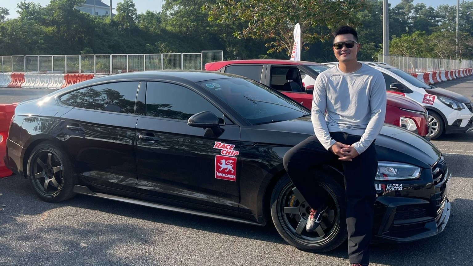 Đinh Anh Huy thi đấu Gymkhana bằng Audi A5: Không phải xe đua, nhưng rất 'chiến'