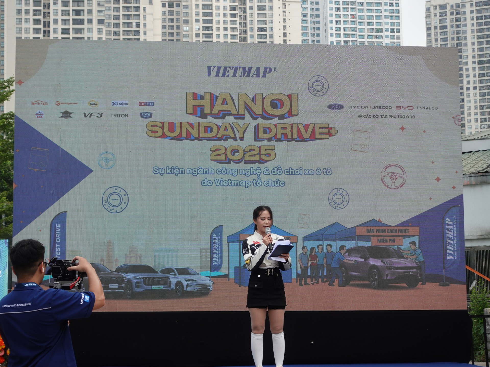 Hanoi Sunday Drive+ 2025, sự kiện trải nghiệm công nghệ quy mô lớn tại Hà Nội