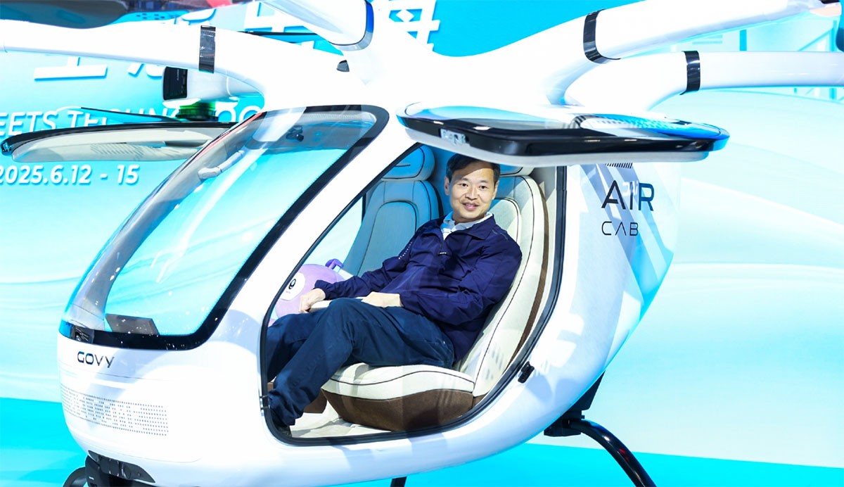 GAC vén màn mẫu xe bay Govy AirCab giá hơn 6 tỷ tại Triển lãm Ô tô Hong Kong 2025 xe bay Govy AirCab giá hơn 6 tỷ