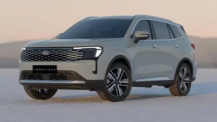 Ford Territory 2025 lột xác Ford Territory 2025 lột xác