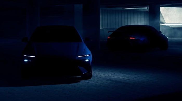 Hyundai Ioniq 6 N lộ diện với thiết kế hầm hố