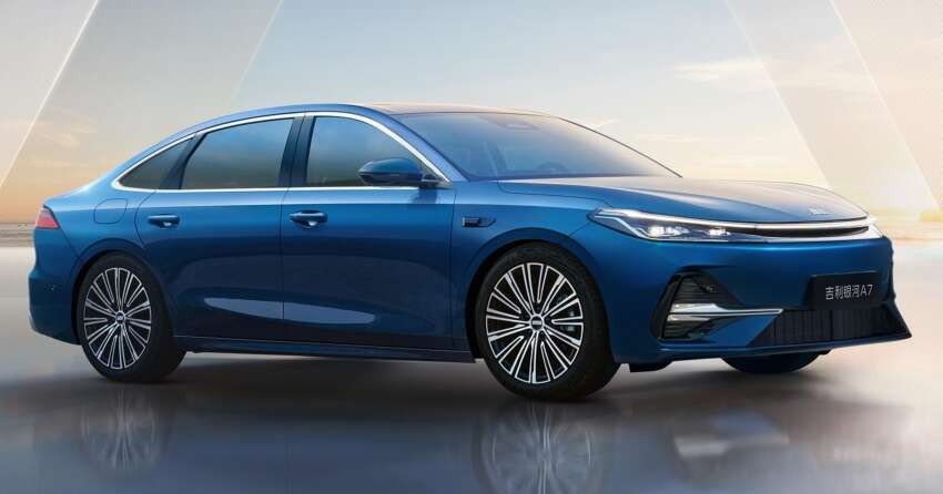 Xe điện Geely Galaxy A7 PHEV có thể chạy 2.100 km