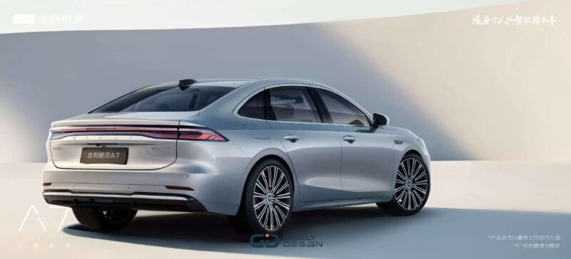 Xe điện Geely Galaxy A7 PHEV có thể chạy 2.100 km