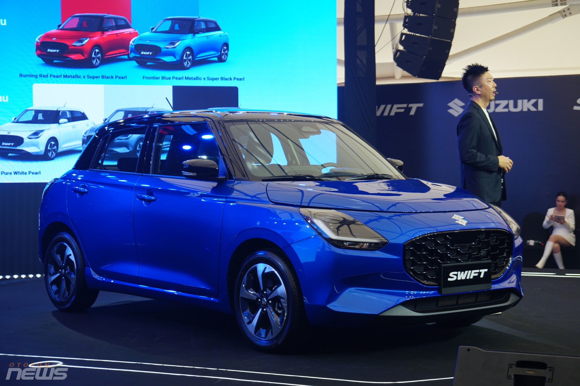 undefined Suzuki Swift 2025 nhập khẩu từ Nhật, giữ nguyên giá 569 triệu đồng