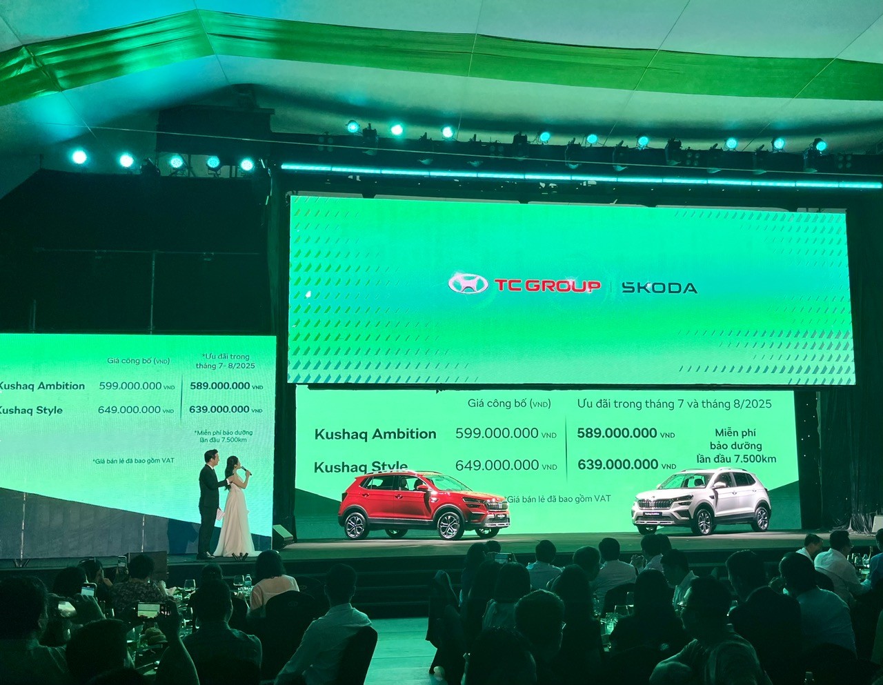 Mẫu xe Skoda đầu tiên lắp ráp tại Việt Nam ra mắt, giá từ 599 triệu đồng Skoda Kushaq xe lắp ráp tại Việt Nam có giá bao nhiêu